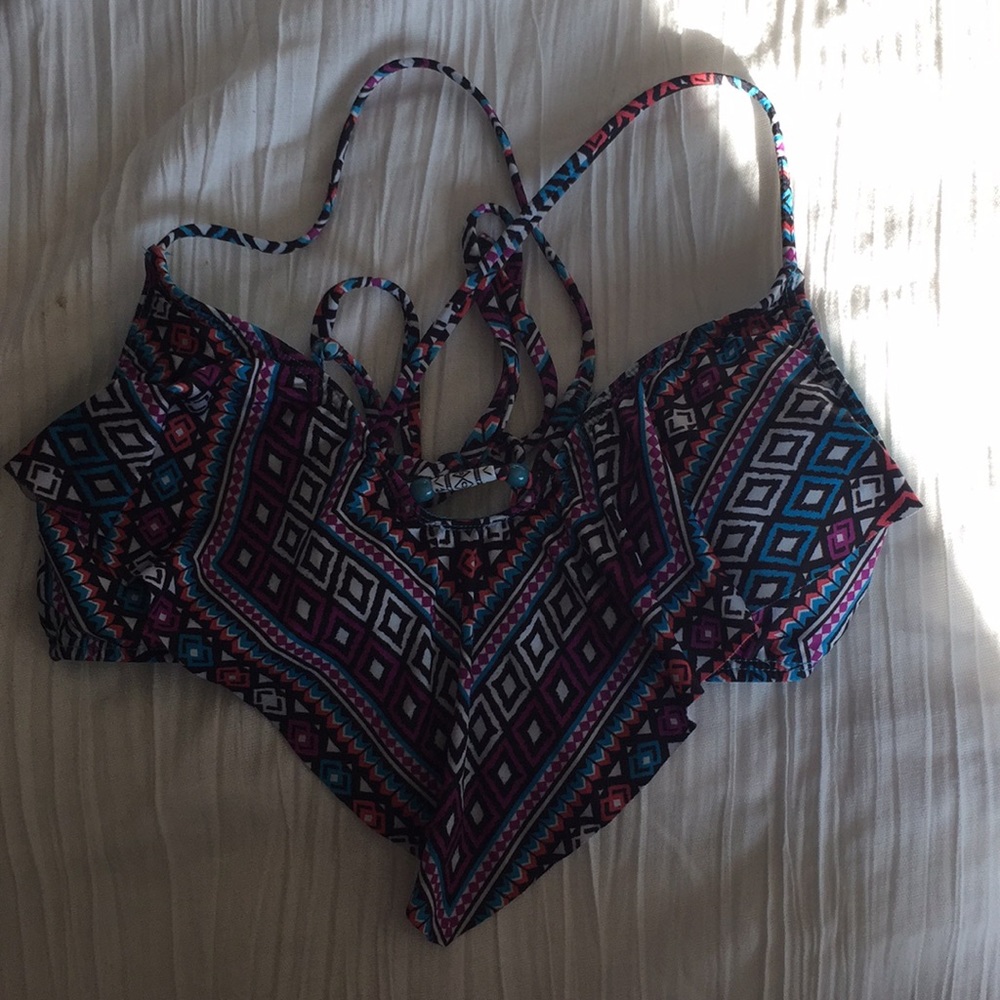 Lucky Brand bikini top.